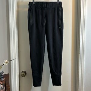 Champion victory fleece small black sweat pants